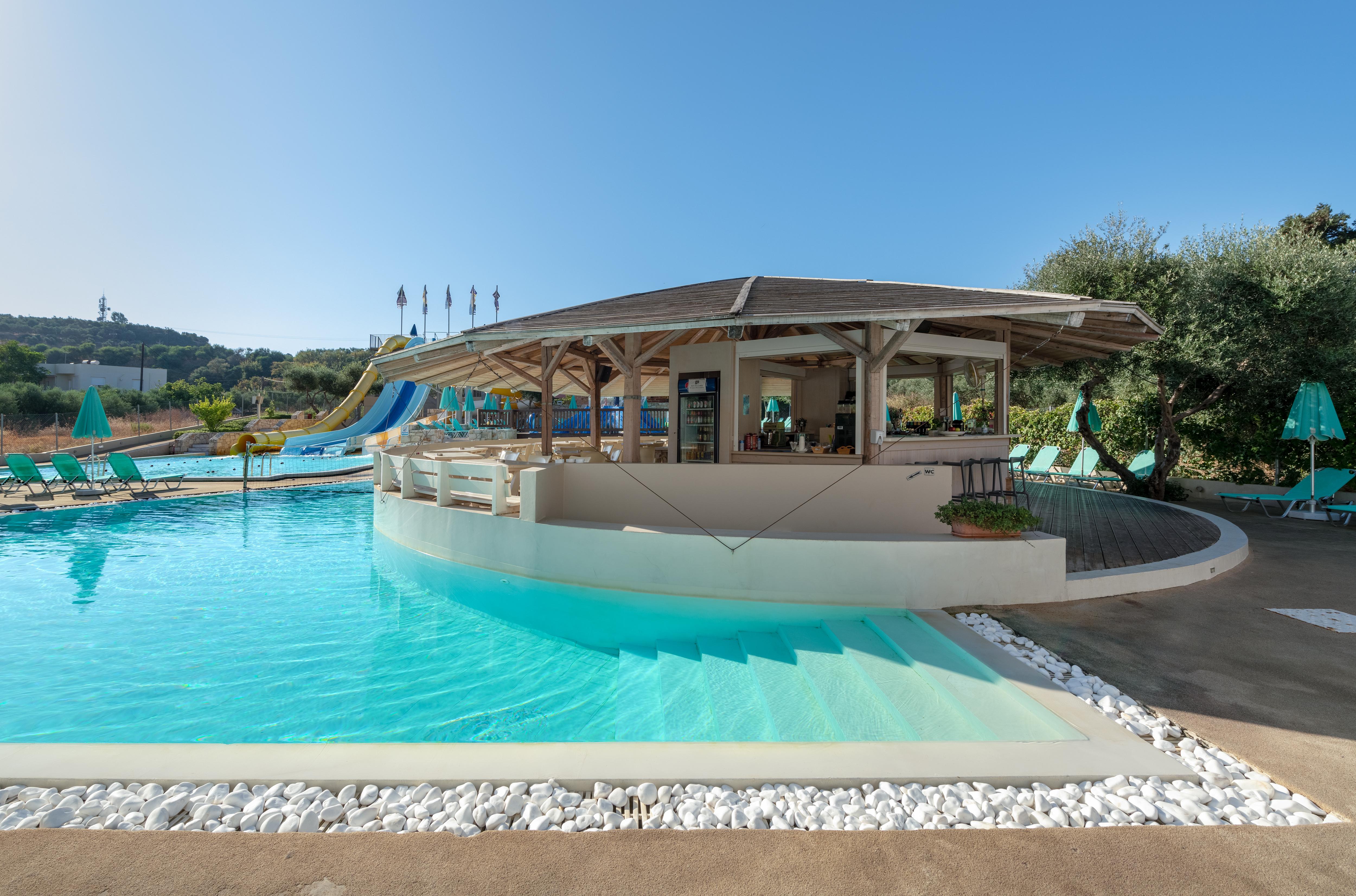 Iolida Village Water Park Hotel Agia Marina  Exterior photo