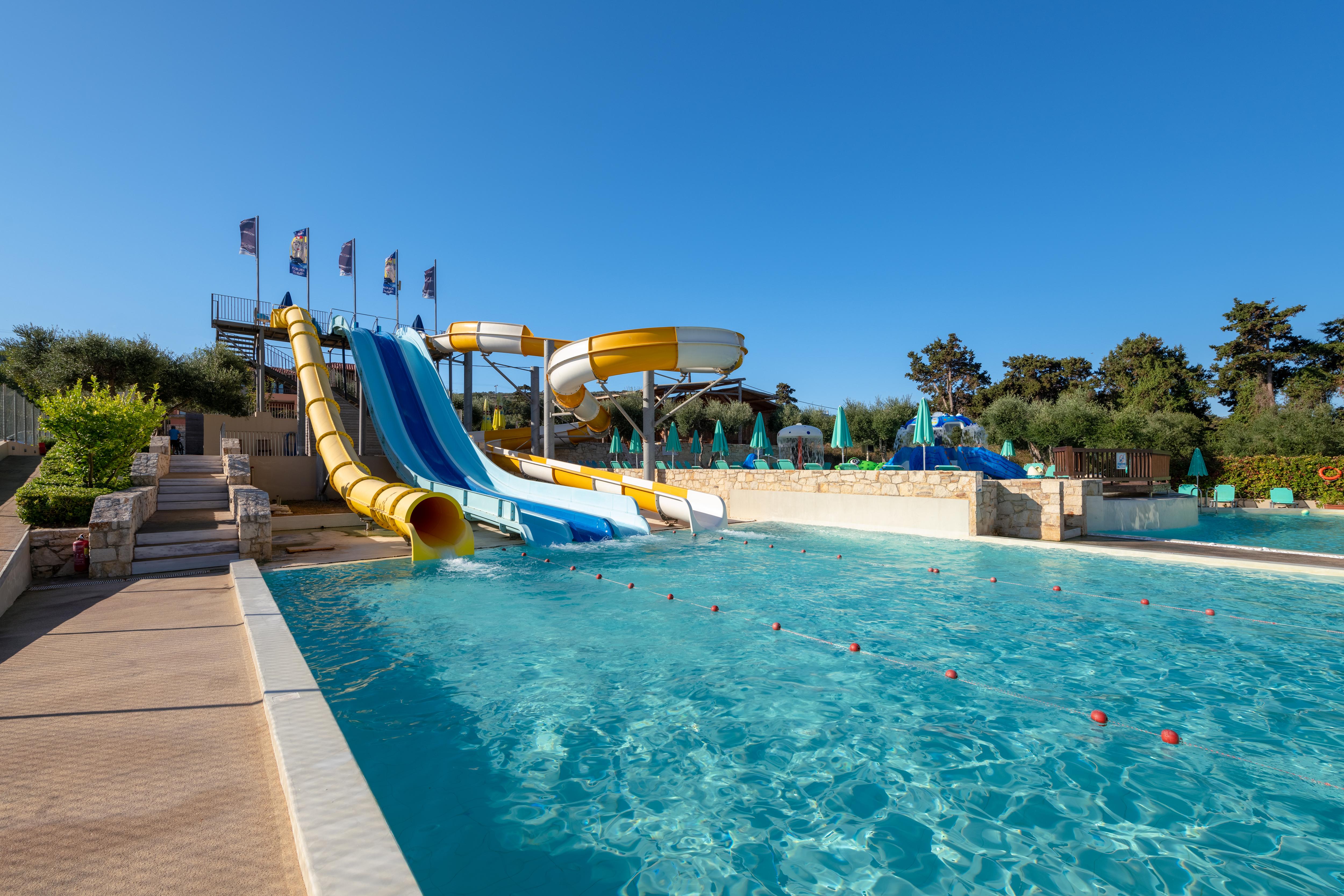 Iolida Village Water Park Hotel Agia Marina  Exterior photo