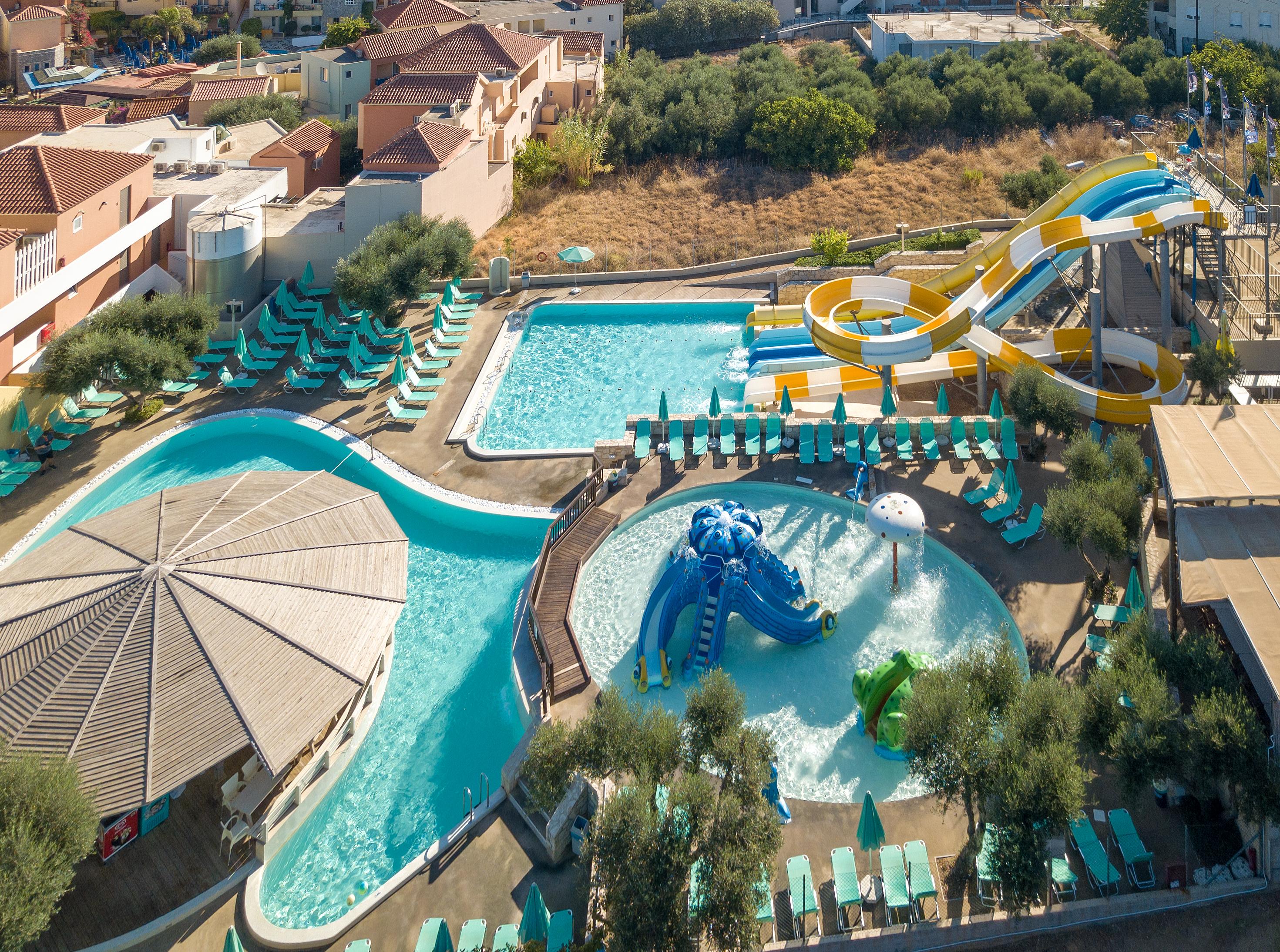 Iolida Village Water Park Hotel Agia Marina  Exterior photo