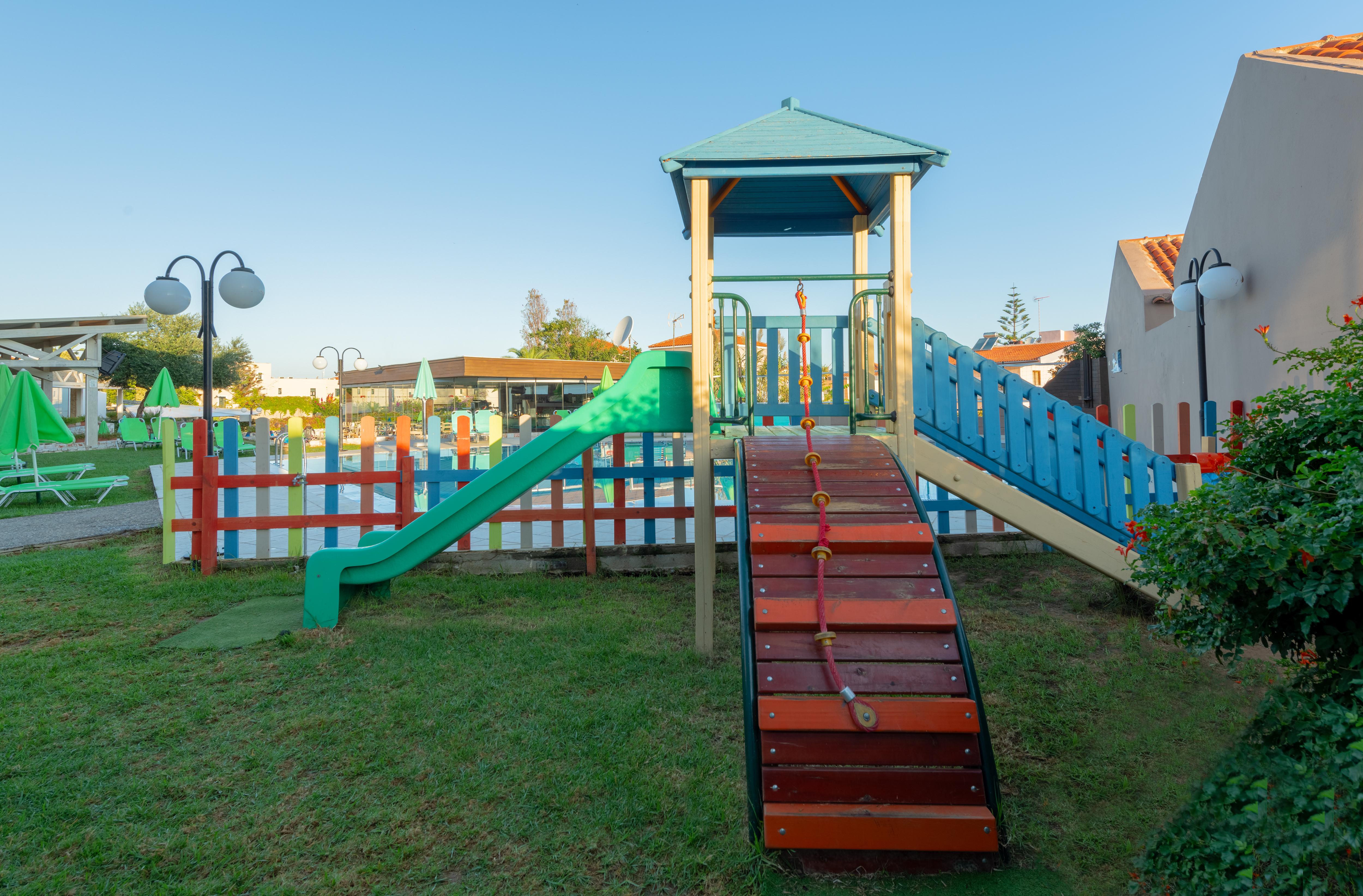 Iolida Village Water Park Hotel Agia Marina  Exterior photo